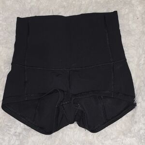 Lululemon Black High-Rise Bike Shorts